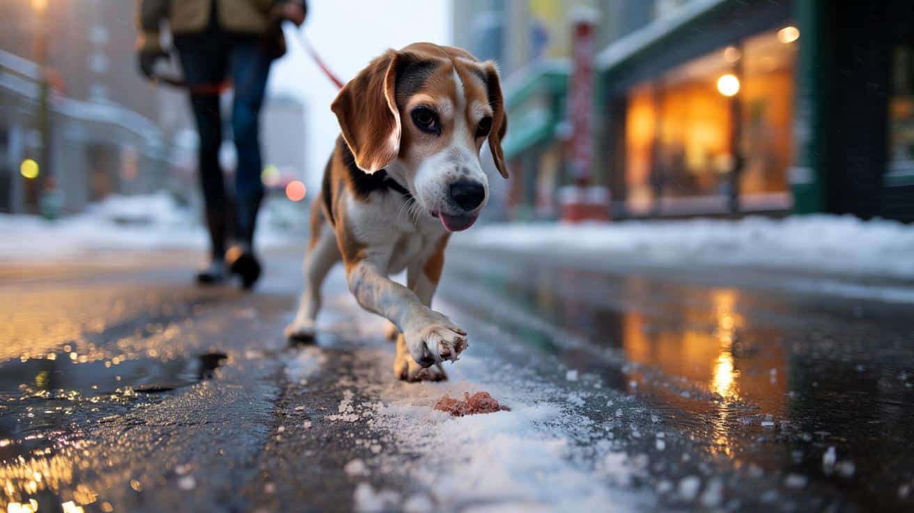 Streusalz-Gefahr: Was es wirklich mit den Pfoten Ihres Hundes anrichtet