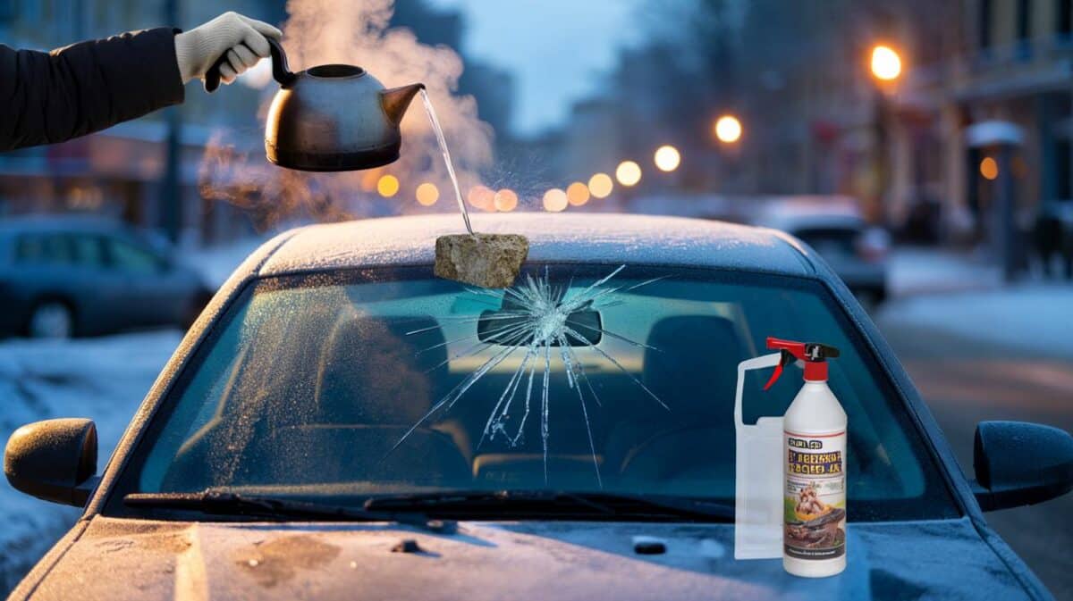 Windschutzscheibe im Winter: Der Enteis-Trick, der sie zum Platzen bringen kann